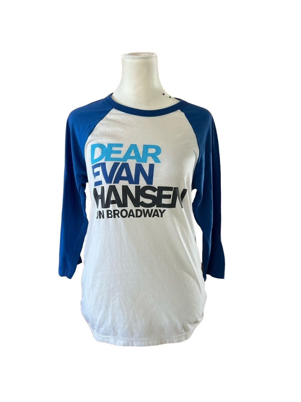 Dear Evan Hansen Broadway Bella Canvas T Shirt Blue White